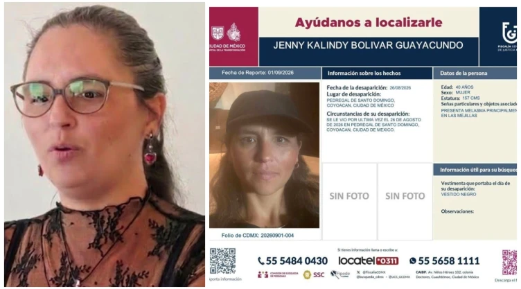 Desaparece estudiante ecuatoriana en CDMX: buscan a