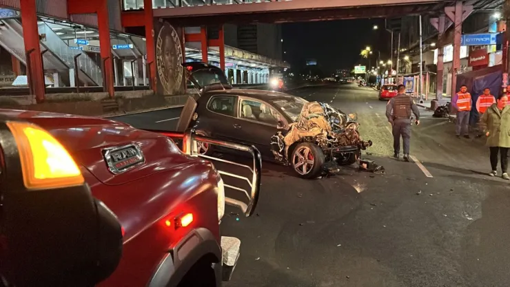 Accidente en Tlalpan: Fuerte choque en la colonia Álamos deja 4 personas lesionadas