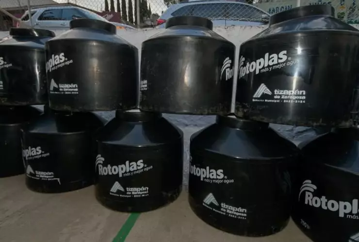 Programa de compra de tinacos en Edomex