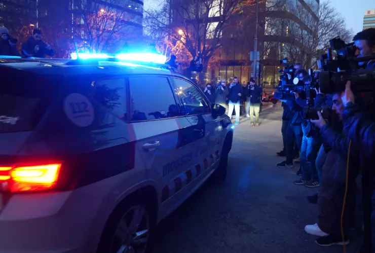 Dani Alves es trasladado a prisión