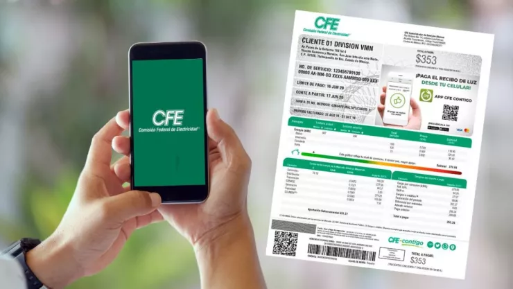 CFE anuncia descuento en el recibo de luz
