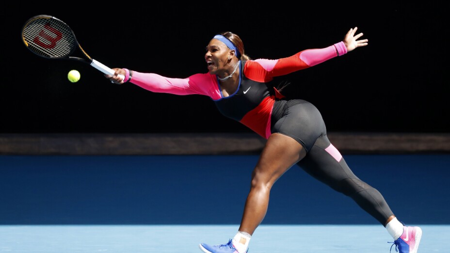 Serena Williams en el Abierto de Australia
