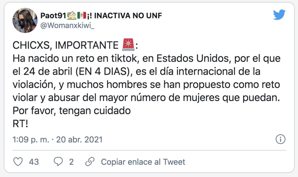 24 de abril 2021