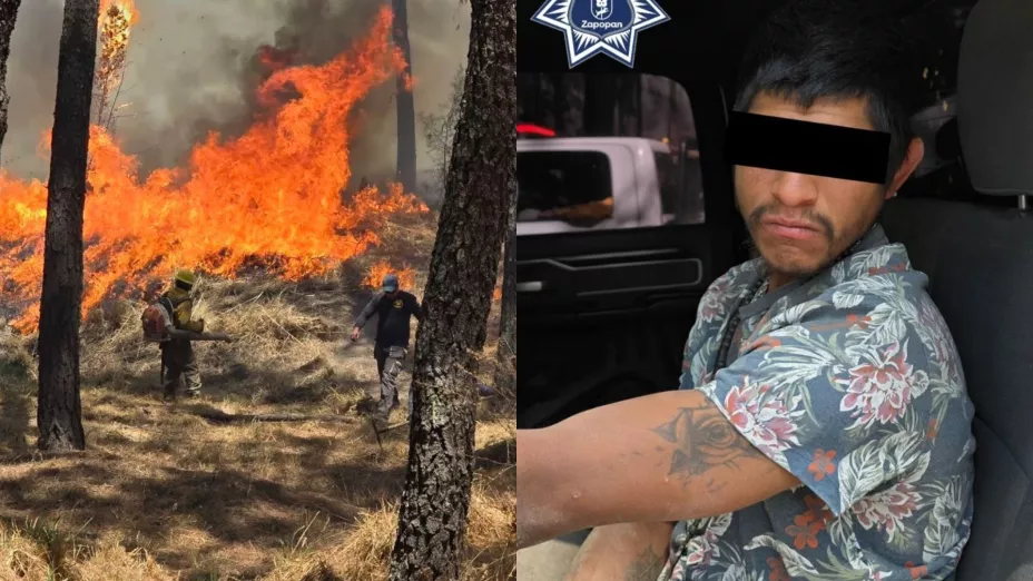 Detienen a presunto responsable de un incendio en el Bosque del Centinela