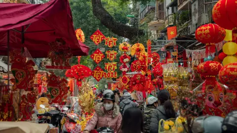 Significado de la serpiente de madera del Año Nuevo Chino 2025
