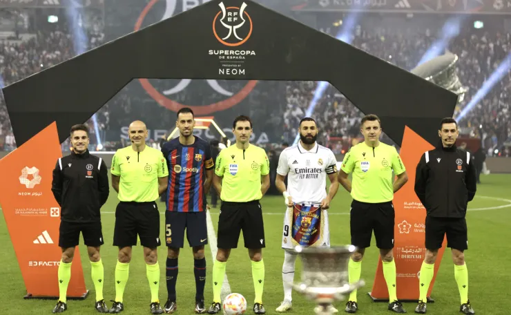 Supercopa Real Madrid vs Barcelona