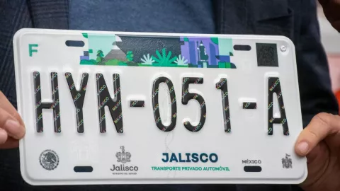 Placas en Jalisco