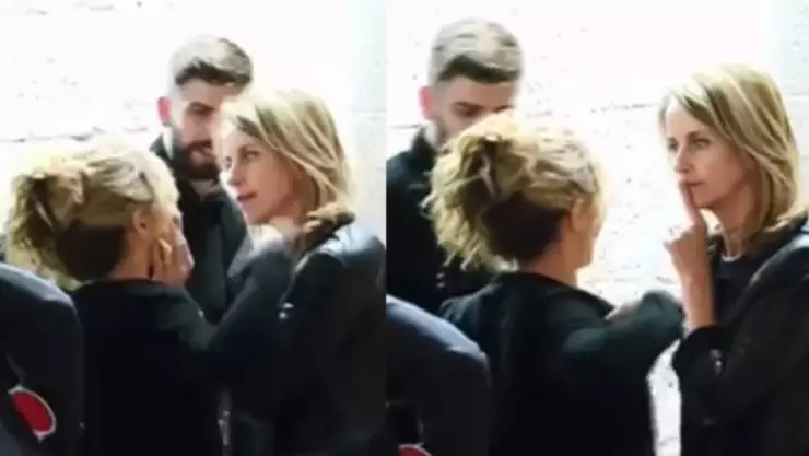 VIDEO Pruebas de que la suegra de Shakira la agredió físicamente