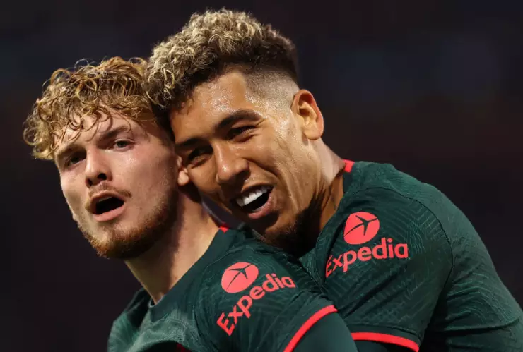 Roberto Firmino con el conjunto de Liverpool