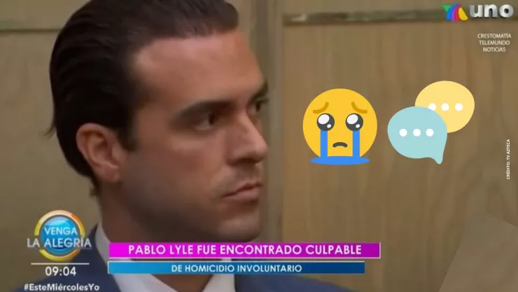 Figuras del espectáculo mandan mensajes de apoyo a Pablo Lyle.