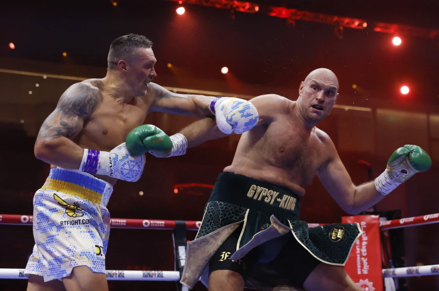 Oleksandr Usyk Tyson Fury pelea Box Azteca