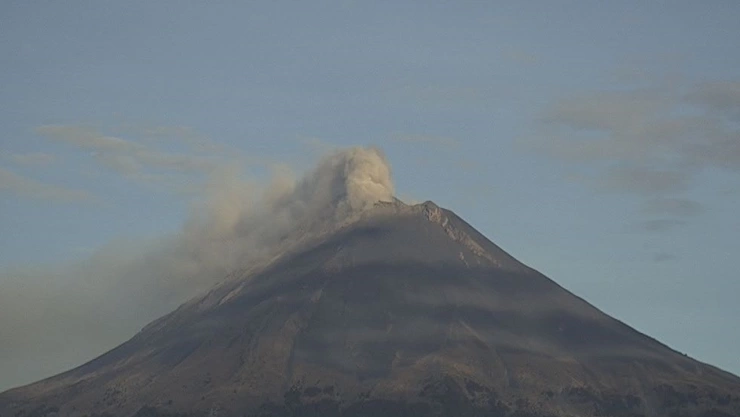 Volcán Popocatépetl hoy 14 de junio de 2024 registra exhalación
