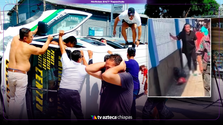 ¡Niño muere aplastado en colectivazo! Conductor huye tras volcadura de combi en Tapachula