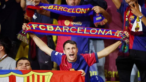 Aficionados del Barcelona