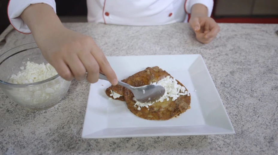 Enchiladas norteñas receta de MasterChef Junior