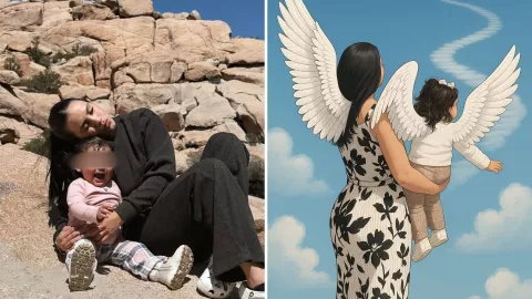 Muere bebé y su mamá tras explosión de gas en Mexicali