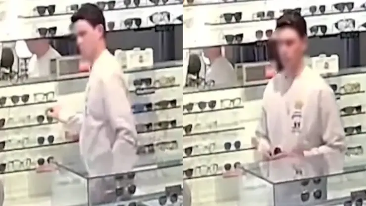 ¡Alerta en MÉRIDA! Joven es exhibido ROBANDO lentes en famosa plaza comercial; filtran VIDEO del momento