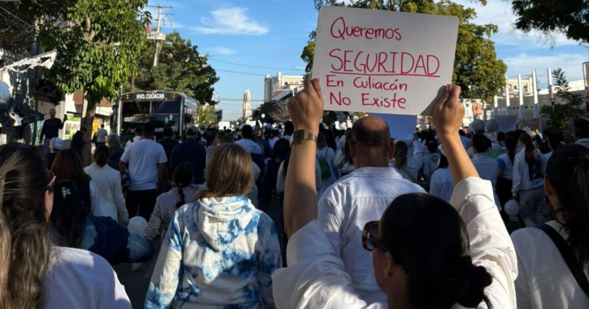 Fcapaz Marcha por la paz en Culiacán: Ciudadanos de Sinaloa exigen un alto a ...