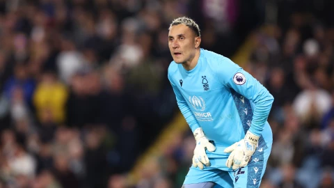 Keylor Navas, portero del Nottingham Forest