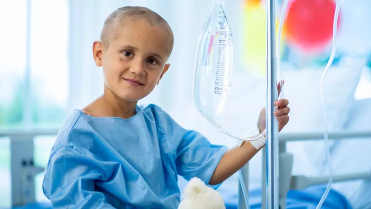 Apoyos para niños con cáncer