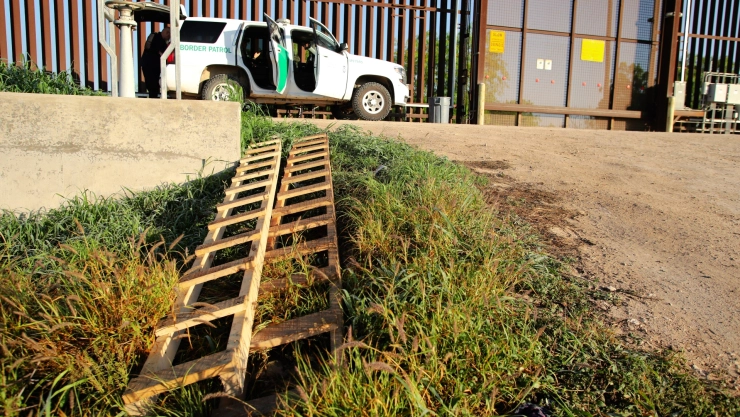 Puesto de control de la CBP en Texas