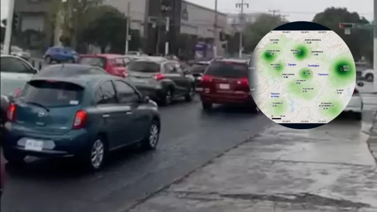 ¡ATENCIÓN! Estas son TODAS las zonas afectadas ante las lluvias de HOY en el Área Metropolitana de Guadalajara