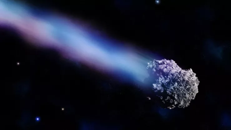 tipos de cometas oscuros en el universo