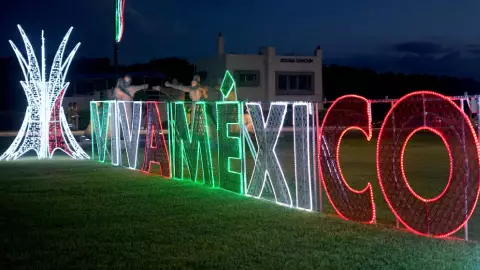 Inauguran parador fotográfico en la zona hotelera de Cancún por las Fiestas Patrias: ¿Dónde queda?