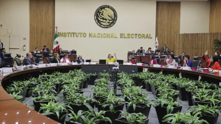 Sede del INE discute sobre magistrados