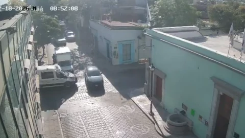 Auto choca con ambulancia en Oaxaca