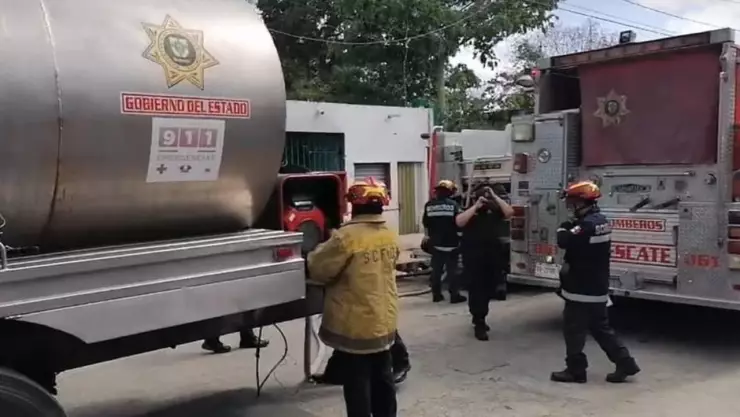 incendio predio centro de merida
