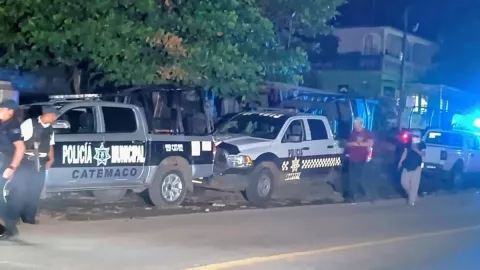 riña familiar en Catemaco
