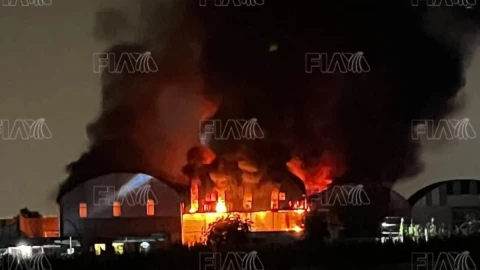 incendio vía corta a santa ana