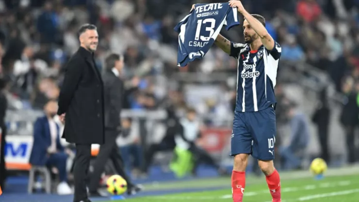 Sergio Canales y Martin Demichelis se pelean