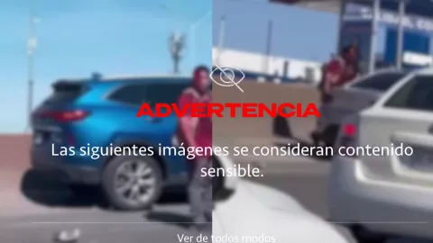 VIDEO | Hombre camina con su rostro partido a la mitad tras accidente en Periférico