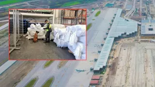 Fentanilo en el AIFA: Harfuch confirma decomiso de droga oculta; iba de China a Ecuador