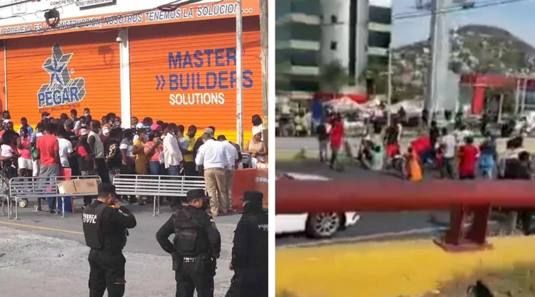 haitianos monterrey protesta