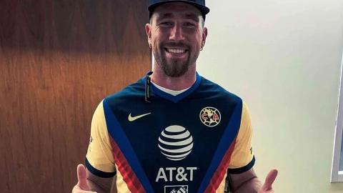 Travis Kelce es aficionado del América de la Liga MX