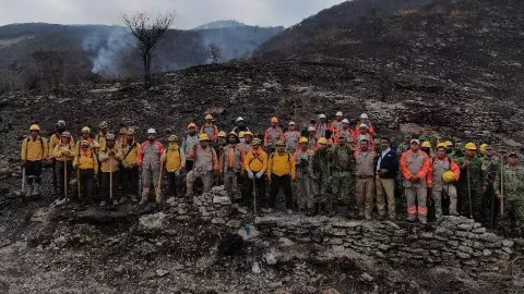 Incendio Forestal Cañón del Sumidero