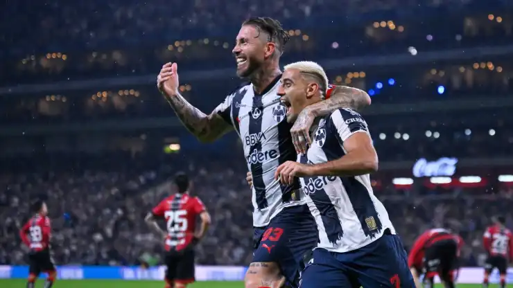 Germán Berterame tiene un salario diminuto al lado de Sergio Ramos en Rayados