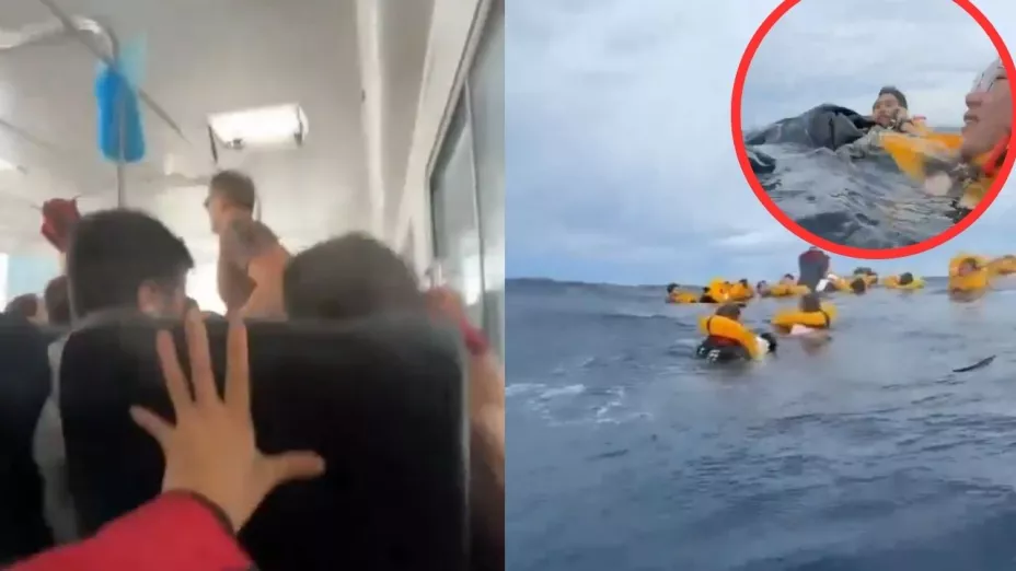 Lancha se hunde en el Caribe el 2 de marzo de 2025