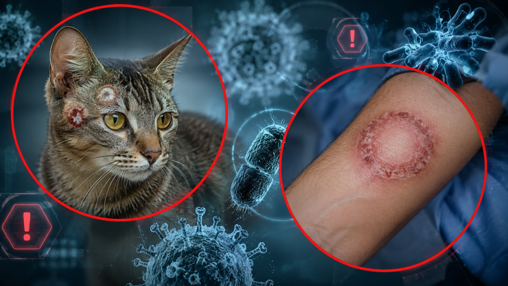 ¡Alerta médica! Detectan peligroso hongo transmitido de gatos a humanos: una familia terminó infectada