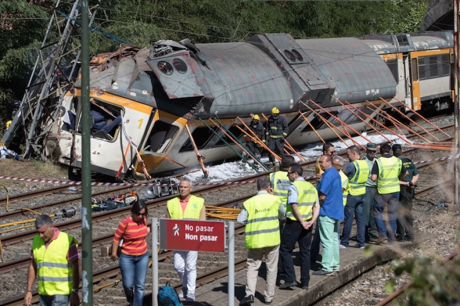 Descarrilla tren en España