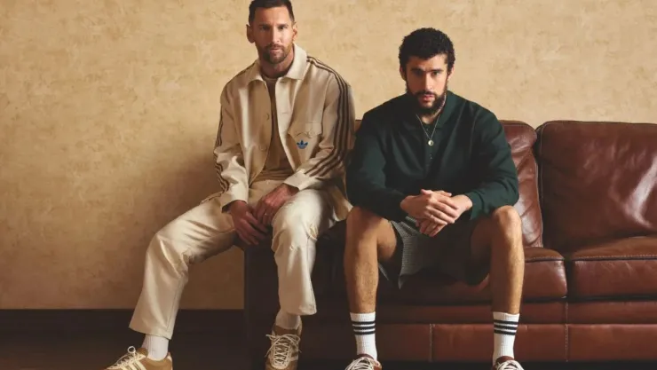 Messi y Bad Bunny