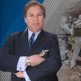 Foto del periodista Armando Guzmán y operativo contra narcos en México.