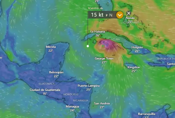 ÚLTIMA HORA_ El huracán Rafael EVOLUCIONA a categoría 2 y revelan su trayectoria exacta