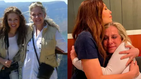 Thalía y Ernestina Sodi