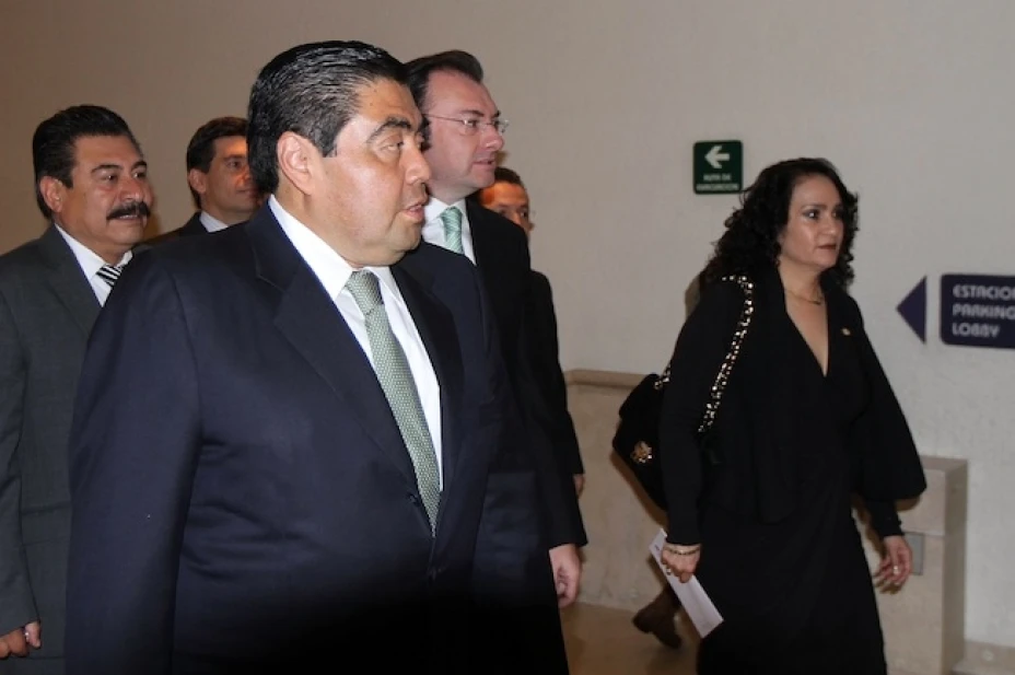 Miguel Barbosa, coordinador del PRD en el Senado