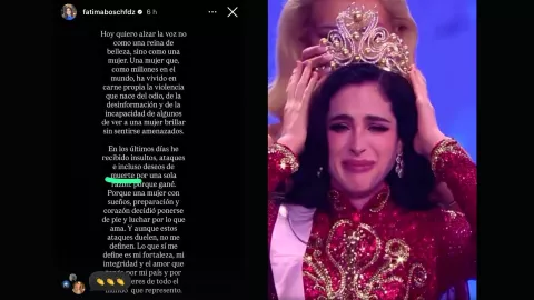 ¿Fátima Bosch recibió amenazas?