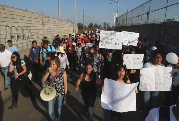 Marcha por Fátima Cecilia